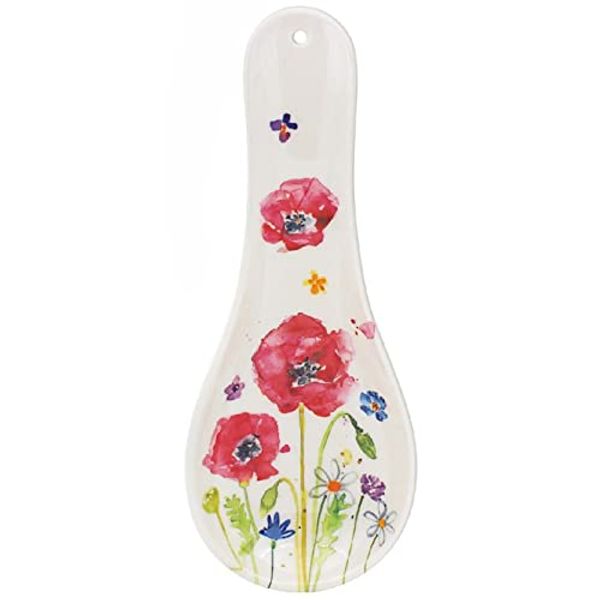 Poppy Field Design Spoon Rest