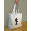 Azeeda 'Black Cockapoo' Tote Shopping Bag For Life (BG00062890)