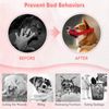 Adjustable Anti Bark Muzzle for Small Dogs - Breathable Mesh Soft Muzzle for Chihuahua (Red, XS)
