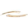France Luxe Bobby Pin Pair on Gold Wire - Alba