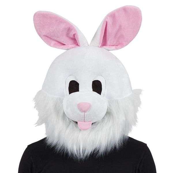Adult Bunny Plush Mascot Head