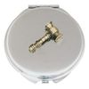 Gavel Compact Mirror Handbag Gift With Free Engraving 525