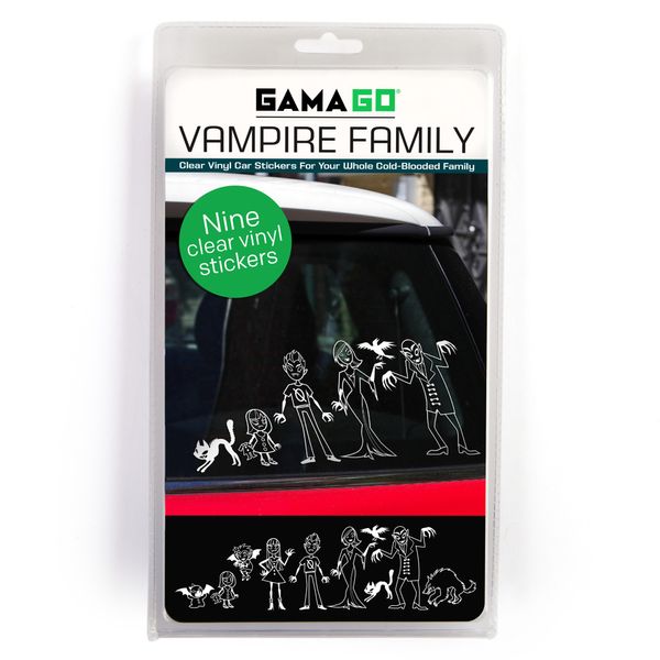 GAMAGO Vampire Family Car Stickers