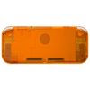 eXtremeRate Clear Orange DIY Replacement Shell for Nintendo Switch Lite, NSL Handheld Controller Housing with Screen Protector, Custom Case Cover for Nintendo Switch Lite
