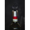 BarCraft Wine Bottle Stopper with Flip Top Ring Pull, Stainless Steel, 8.5 cm