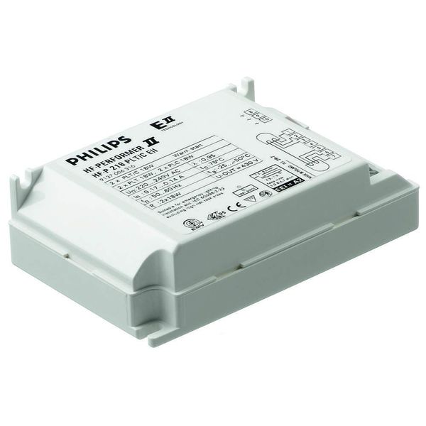 Philips Electronic Ballast T5C=1x22/40w DE=26w 2D=38w TE=1x26/32/42w L=1x18/24w