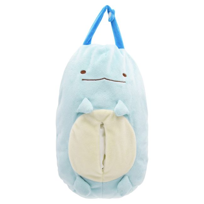 MORIPiLO Sumikko Gurashi Tokage Hanging Multi-Case, Mask/Pocket Tissue Storage, Approx. W 6.7 x D 14.2 x H 3.2 inches (17 x 36 x 8 cm)