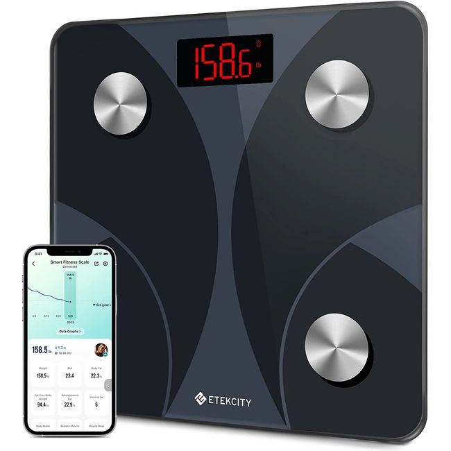 Bathroom Scale for Body Weight, Digital Weighing Machine for People,  Accurate 