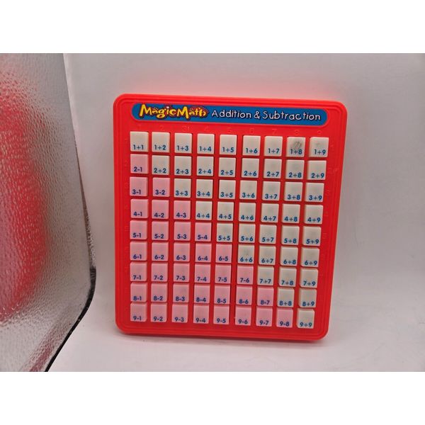 Magic Math Addition and Subtraction Learning Tool Toy