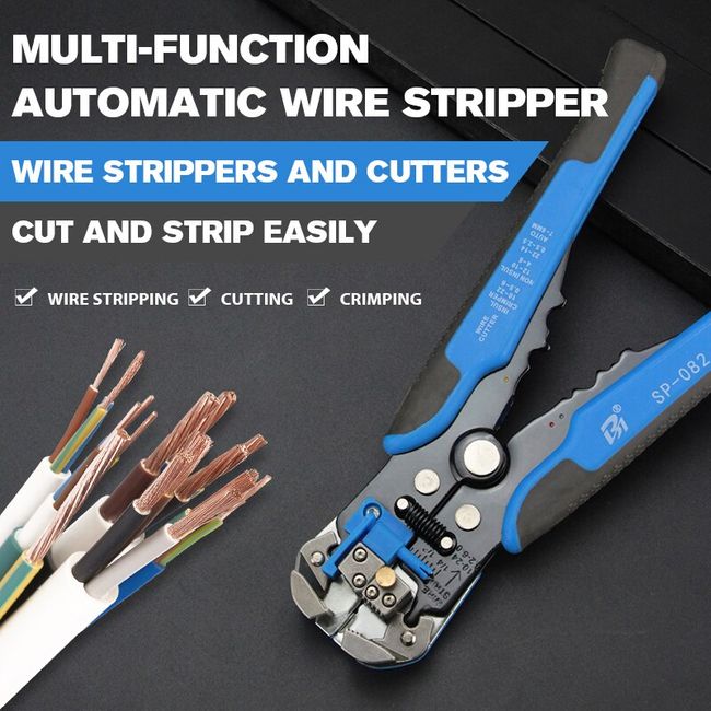 Wire Strippers Multi-functional Wire Splitting Pliers Crimper Cable Cutter Wire Stripping Tool