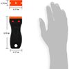 Versatile Plastic Scraper Kit for Gentle Adhesive Removal on Multiple Surfaces