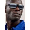 Maui Jim Men's and Women's Banyans Polarized Rimless Sunglasses, Gloss Black/Neutral Grey, Large