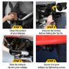 Black Car Rear Dual Exhaust Pipe Tail Muffler Tip Auto Accessories Replace Kit