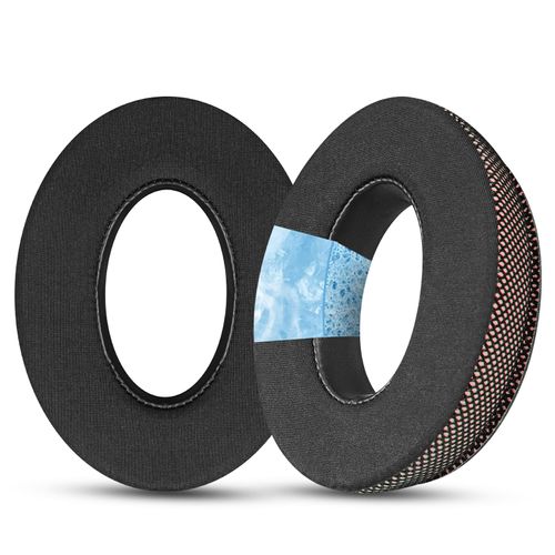 Jomwag Honeycomb Ice Gel Replacement Earpads for Bose QC25/QC35/QC45 - Black/Orange