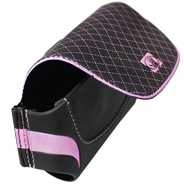 cepi Body Glove Rubberized Holster, Pink and Black