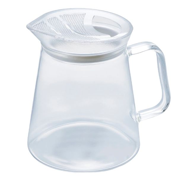 HARIO FNC-45-T Tea Pot Without Lid, Clear, Simple, 15.2 fl oz (450 ml)