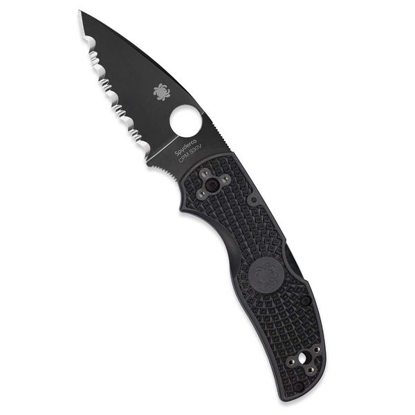 Spyderco Native 5 Lightweight Folding Knife, 3.1", Black