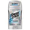 Speed Stick Power Antiperspirant Deodorant for Men, Unscented - 3 Ounce
