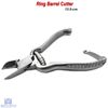 Manicure Pedicure Ring Barrel Cutter Spring Action Lock Clipper Podiatry Tools