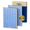 2Pcs 3-in-1 True HEPA Replacement Filter For MSA3/MSA3S Air Purifier