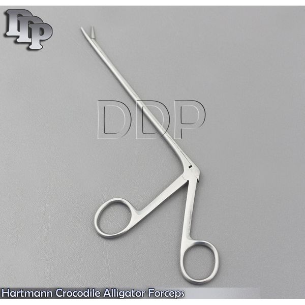 Micro Ear Forceps 13 cm Pediatric ENT Surgical Alligator Shaft Polypus
