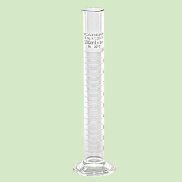 Measuring Cylinder, with Spout, Class B, Glass, Academy, 100ml