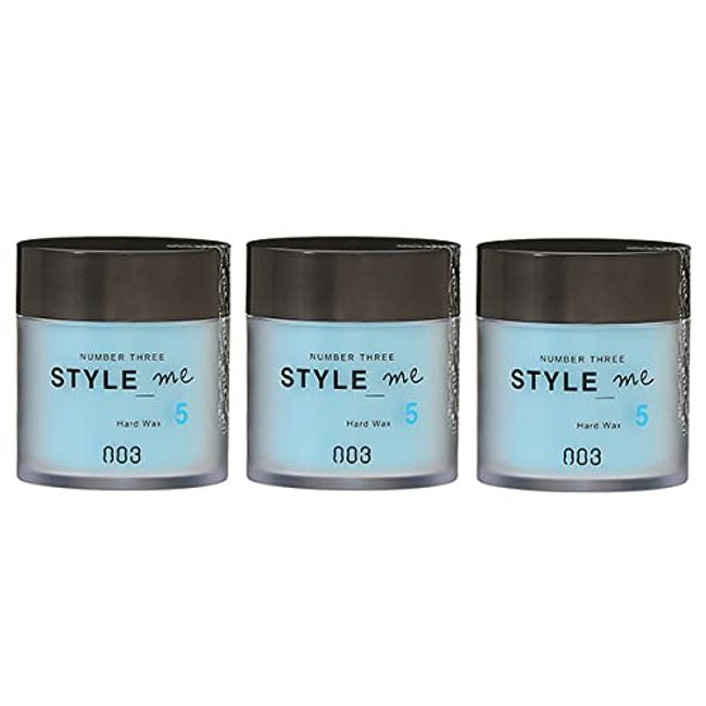 [Set] Number three no3 Style Me Wax Medium Soft Wax, 1.8 oz (50 g), Set of 3