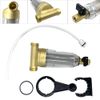 Whole House Water Pre-Filter System Reusable Spin Down Sediment Filter 60μm