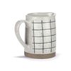 Demdaco Small Kitchen Serve ware Pitcher Container, 10 Ounce Ceramic Stoneware, Plaid
