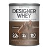 Designer Wellness Designer Whey Natural 100% Whey Protein Powder with Probiotics , Fiber, and Key B-Vitamins for Energy, Gluten-free, Non-GMO, Gourmet Chocolate 12 oz