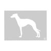The Stencil Studio Ltd - Greyhound Stencil - Reusable Stencil - Size Extra Small (A5) (10144XS)