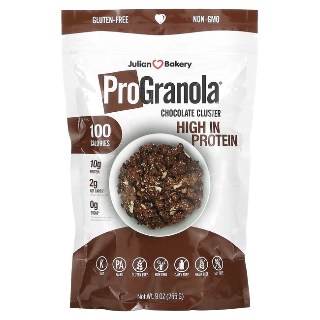 Pro Granola, Chocolate Cluster, 9 oz (255 g)