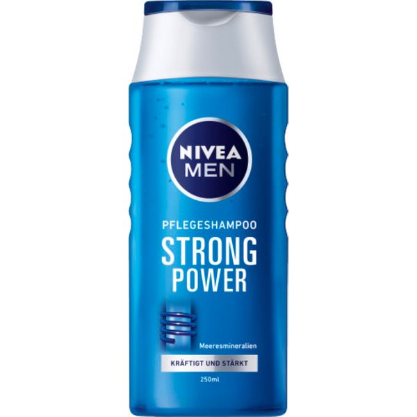 NIVEA MEN SHAMPOO STRONg POWER, 250 ml Shampoo