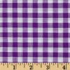 Richcheck 60" Gingham Check 1/4" Purple, Fabric by the Yard