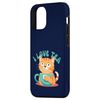 iPhone 12/12 Pro I LOVE TEA, Tea Lovers, Herbal tea Smartphone Case
