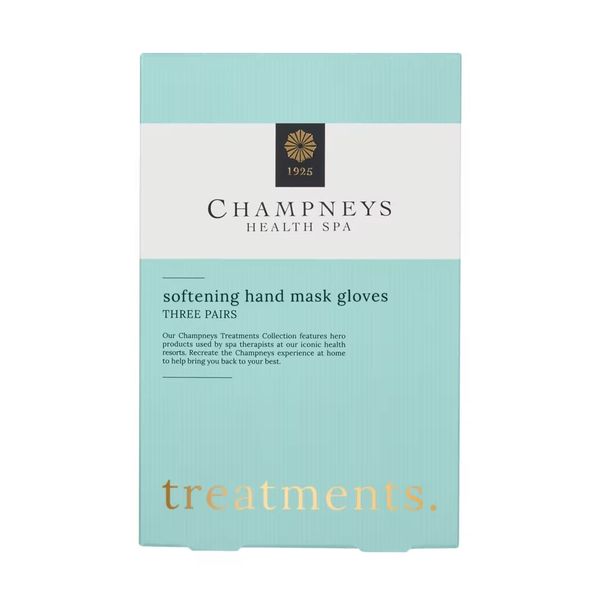 Champneys Hand Softening Hand Mask Gloves Three Pairs 3 x 12ml