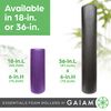 Gaiam Essentials Foam Roller, High Density, 18 Inch, Black
