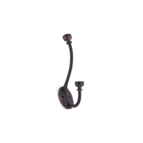 Richelieu Hardware BP71146ORB Classic Metal Hook, Oil-Rubbed Bronze