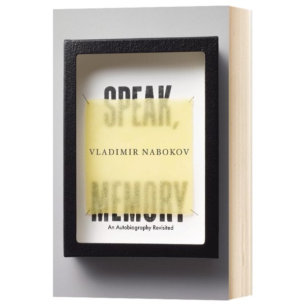 华研原版 纳博科夫 说吧 记忆 英文原版 Nabokov Speak Memory 英文版人物传记 进口英语书籍