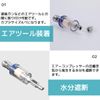 FJmark Water Separator Air Compressor Regulator Water Separator Tool Coupler Included Size 1/4