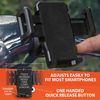 Diamond Plate Adjustable Motorcycle/Bicycle Phone Mount