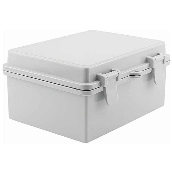 Sunnyglade ABS Plastic Dustproof Waterproof IP65 Junction Box Universal Durable Electrical Project Enclosure with Lock (6.7"x8.7"x4.3")