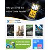 MOTOPOWER MP69033 Pro OBD2 Scanner Code Reader Check Engine Fault Light Diagnostic Scan Tool with Battery Tester