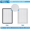 Leadaybetter 8 Pack Vacuum Cleaner HEPA Filter Replacement for Sears Kenmore EF-2, Replace Part #86880……