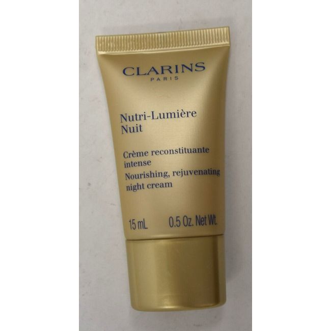 Clarins Nourishing Rejuvenating Night cream 15mL Tube For Body Use Travel Bottle