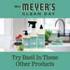 Mrs. Meyer's Hand Soap, Made with Essential Oils, Biodegradable Formula, Basil, 12.5 fl. oz - Pack of 3