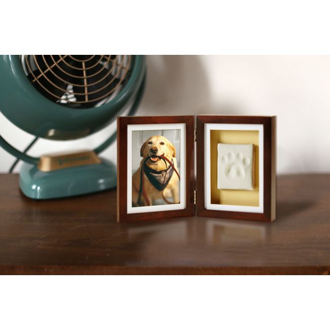  Pearhead Dog or Cat Pawprint Tabletop Photo Frame With