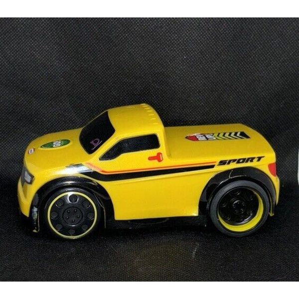 Little Tikes Touch N Go Racers Yellow  Pickup Truck Sound Effects Vehicle Toy