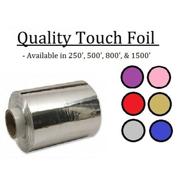 Silver Highlighting Foil 800' - Quality Touch