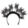 Needzo Glitter Black Spider Bopper Headband Costume Accessory, 10 Inch